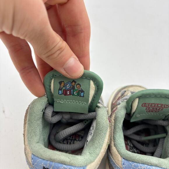 Crenshaw Skate Club X Nike Sb Dunk Low Pro QS Baby 2C 6 Months - Picture 11 of 16
